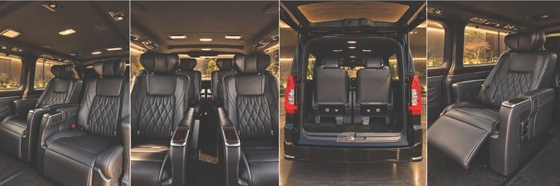 Toyota GranAce - configuracao interna